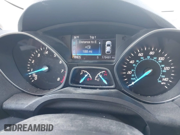 2014 Ford Escape Titanium with VIN 1FMCU9JX4EUD30964, listed as a IAAI auction lot 41772153 with 179,481 mi miles and . Bid and sale history available at DreamBid. Image 7.