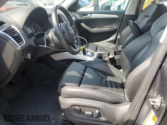 2014 Audi Q5 Premium Plus with VIN WA1DGAFP1EA090763, listed as a Copart auction lot 57222925 with 71,072 mi miles and Salvage title. Bid and sale history available at DreamBid. Image 7.