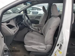 2017 Toyota Sienna L with VIN 5TDZZ3DC8HS855623, listed as a Copart auction lot 83327124 with 209,335 mi miles and Salvage Title. Bid and sale history available at DreamBid. Image 7.