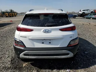 2022 Hyundai Kona SEL with VIN KM8K6CAB8NU849362, listed as a Copart auction lot 49038245 with 39,618 mi miles and Salvage Title. Bid and sale history available at carsss.com. Image 6.