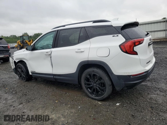 2021 GMC Terrain SLE with VIN 3GKALTEV5ML386042, listed as a Copart auction lot 56867875 with 63,859 mi miles and Salvage title. Bid and sale history available at DreamBid. Image 2.