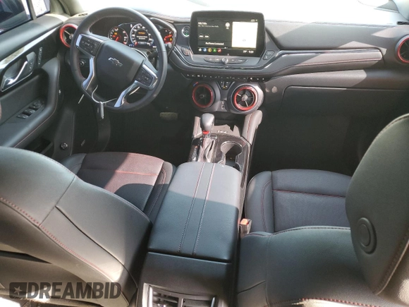 2023 Chevrolet Blazer RS with VIN 3GNKBERS1PS226319, listed as a Copart auction lot 54882465 with 18,453 mi miles and Salvage title. Bid and sale history available at DreamBid. Image 8.