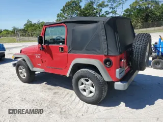 2002 Jeep Wrangler X with VIN 1J4FA39S22P746547, listed as a Copart auction lot 50022975 with 189,329 mi miles and Clean Title. Bid and sale history available at carsss.com. Image 2.