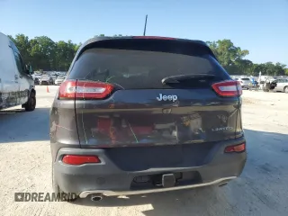 2014 Jeep Cherokee Limited with VIN 1C4PJLDS8EW318994, listed as a Copart auction lot 53450115 with 89,476 mi miles and Salvage Title. Bid and sale history available at carsss.com. Image 6.