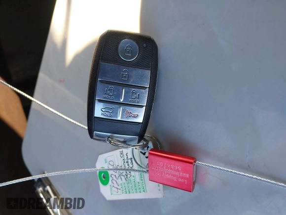 2015 Kia Sedona SX-L with VIN KNDME5C15F6046322, listed as a IAAI auction lot 41301459 with 76,026 mi miles and . Bid and sale history available at DreamBid. Image 11.
