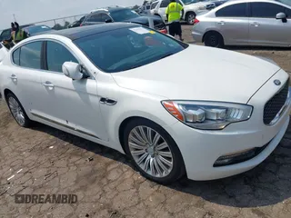 2015 Kia K900 Premium with VIN KNALU4D41F6025661, listed as a IAAI auction lot 42396431 with 109,135 mi miles and . Bid and sale history available at DreamBid. Image 1.