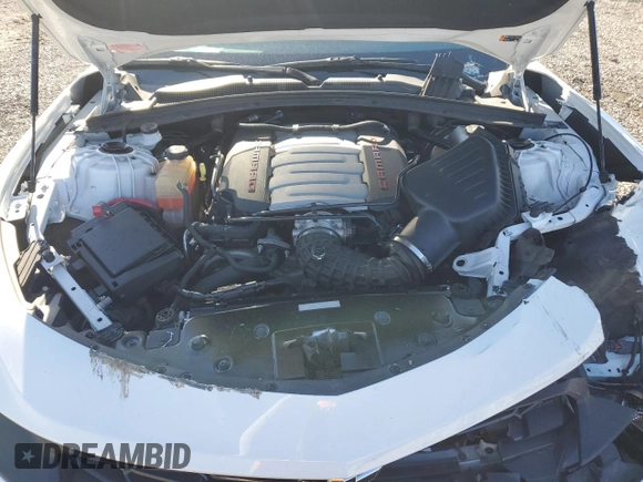 2023 Chevrolet Camaro LT1 with VIN 1G1FF1R78P0101871, listed as a Copart auction lot 43396805 with 29,817 mi miles and Salvage Title. Bid and sale history available at DreamBid. Image 11.