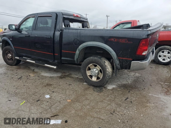 2010 Dodge Ram 2500 ST with VIN 3D7TT2CT0AG162610, listed as a Copart auction lot 81395934 with 0 mi miles and Salvage Title. Bid and sale history available at carsss.com. Image 2.