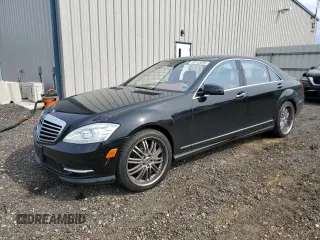 2010 Mercedes-Benz S 550 with VIN WDDNG8GB2AA343000, listed as a Copart auction lot 60145095 with 60,650 mi miles and Salvage title. Bid and sale history available at DreamBid. Image 1.