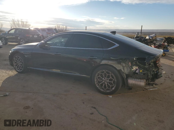 2022 Genesis G80 2.5T z VIN KMTGB4SCXNU137567, wystawiony jako Copart lot #87746625 z przebiegiem 32 273 mil mil oraz Nie do naprawy • Non repairable. Historia ofert i sprzedaży dostępna na DreamBid. Obrazek 2.