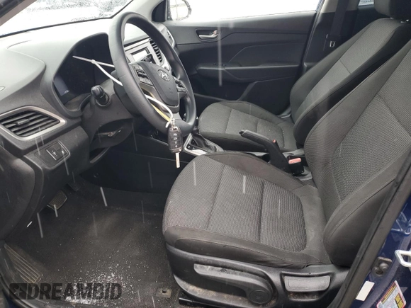 2019 Hyundai Accent SE with VIN 3KPC24A3XKE068114, listed as a Copart auction lot 45110065 with 112,756 mi miles and Salvage Title. Bid and sale history available at DreamBid. Image 7.