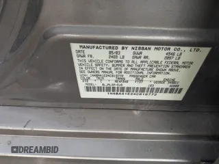 2004 Nissan Maxima SE with VIN 1N4BA41E24C819772, listed as a IAAI auction lot 41982374 with 171,299 mi miles. Bid and sale history available at carsss.com. Image 9.