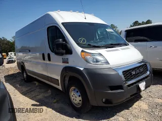 2019 Ram ProMaster Cargo with VIN 3C6URVJG3KE562105, listed as a Copart auction lot 51966005 with 117,550 mi miles and Clean Title. Bid and sale history available at DreamBid. Image 4.