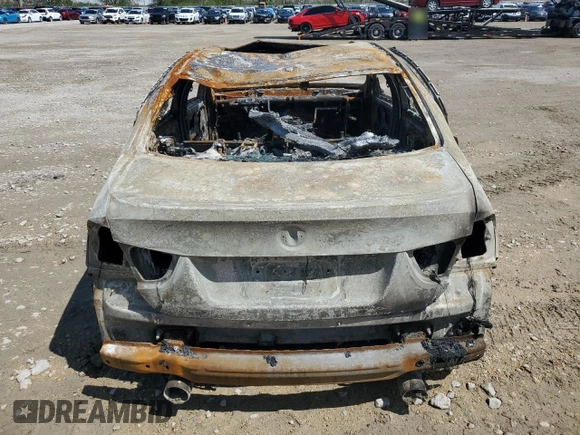 2011 BMW 3 Series 335i xDrive with VIN WBAPL5C57BA917604, listed as a Copart auction lot 53989535 with Not provided miles and Non repairable. Bid and sale history available at DreamBid. Image 6.