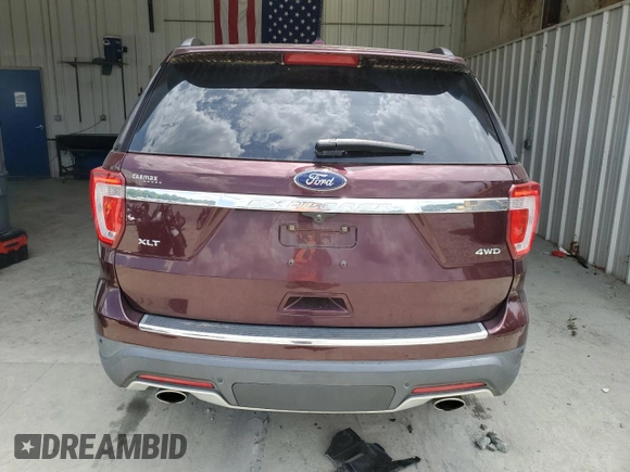 2018 Ford Explorer XLT с VIN 1FM5K8D87JGA50283, выставлен на аукционе Copart как лот 58915275 с пробегом 106 884 миль миль и Списание • Salvage title. История ставок и продаж доступна на DreamBid. Изображение 6.