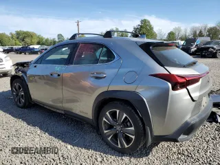 2019 Lexus UX 250h with VIN JTHU9JBH0K2002451, listed as a Copart auction lot 56042605 with 69,605 mi miles and Salvage title. Bid and sale history available at DreamBid. Image 2.