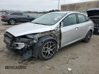 2017 Ford Focus SEL with VIN 1FADP3H23HL224836, listed as a Copart auction lot 48696465 with 137,285 mi miles and Salvage Title. Bid and sale history available at carsss.com. Image 1.