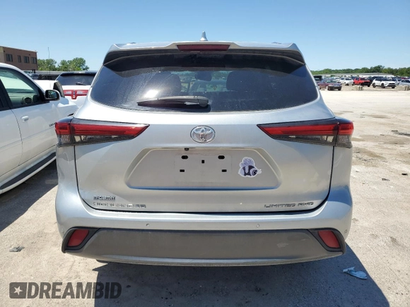 2021 Toyota Highlander Limited z VIN 5TDDZRBHXMS528551, wystawiony jako Copart lot #57868285 z przebiegiem 65 948 mil mil oraz Szkoda całkowita • Salvage title. Historia ofert i sprzedaży dostępna na DreamBid. Obrazek 6.