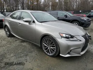 2015 Lexus IS 250 with VIN JTHCF1D26F5025475, listed as a Copart auction lot 83206504 with 108,246 mi miles and Salvage title. Bid and sale history available at DreamBid. Image 4.
