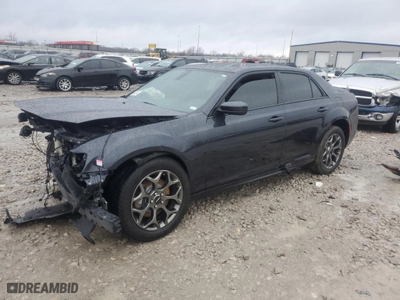 2017 Chrysler 300 with VIN 2C3CCAGG7HH527283, listed as a Copart auction lot 86342634 with 107,530 mi miles and Salvage Title. Bid and sale history available at carsss.com. Image 1.