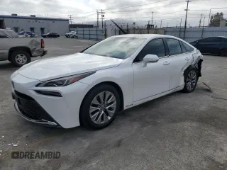 2022 Toyota Mirai XLE z VIN JTDAAAAAXNA007019, wystawiony jako Copart lot #55701185 z przebiegiem 25 691 mil mil oraz Szkoda całkowita • Salvage title. Historia ofert i sprzedaży dostępna na DreamBid. Obrazek 1.