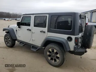 2018 Jeep Wrangler JK Unlimited Sport with VIN 1C4BJWDG6JL886776, listed as a Copart auction lot 43754455 with 105,575 mi miles and Clean Title. Bid and sale history available at carsss.com. Image 2.