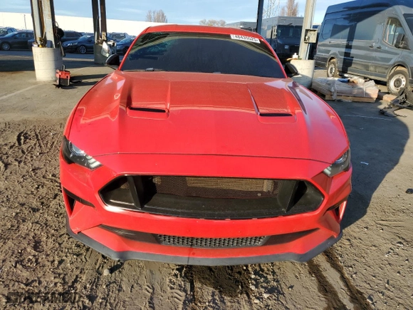 2018 Ford Mustang GT with VIN 1FA6P8CF1J5143683, listed as a Copart auction lot 48435525 with 90,809 mi miles and Salvage Title. Bid and sale history available at carsss.com. Image 5.