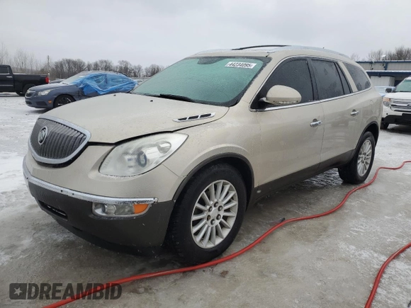 2011 Buick Enclave CXL-1 with VIN 5GAKRBED7BJ117160, listed as a Copart auction lot 44234095 with 145,093 mi miles and Salvage Title. Bid and sale history available at carsss.com. Image 1.