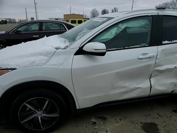 2022 Honda HR-V EX with VIN 3CZRU6H59NM731118, listed as a Copart auction lot 44976345 with 66,595 mi miles and Salvage Title. Bid and sale history available at carsss.com. Image 11.
