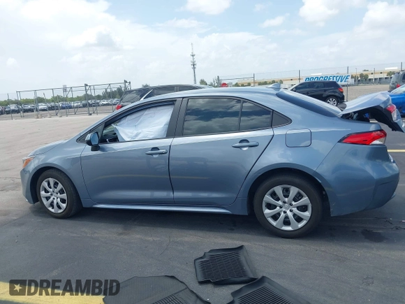 2024 Toyota Corolla LE z VIN 5YFB4MDE2RP088143, wystawiony jako IAAI lot #42497036 z przebiegiem 23 824 mil mil oraz . Historia ofert i sprzedaży dostępna na DreamBid. Obrazek 14.