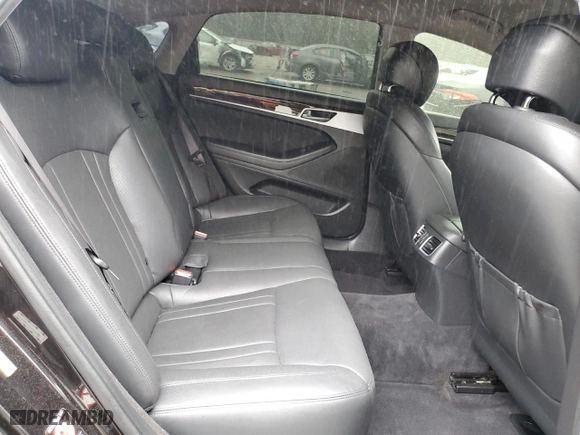 2018 Genesis G80 3.8L with VIN KMHGN4JE5JU236392, listed as a Copart auction lot 45579204 with 89,226 mi miles. Bid and sale history available at carsss.com. Image 10.