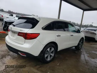 2016 Acura MDX with VIN 5FRYD3H27GB013997, listed as a Copart auction lot 82675154 with 97,776 mi miles and Salvage Title. Bid and sale history available at carsss.com. Image 3.