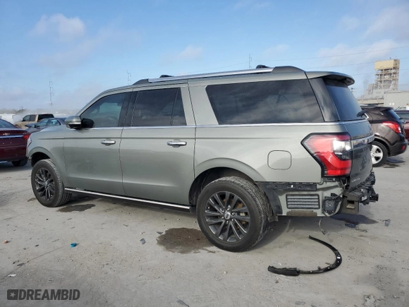 2019 Ford Expedition Max Limited with VIN 1FMJK1KT0KEA75469, listed as a Copart auction lot 44168365 with 99,066 mi miles and Salvage Title. Bid and sale history available at carsss.com. Image 2.