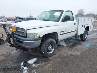 2002 Dodge Ram 2500 with VIN 3B7KF26Z02M251884, listed as a IAAI auction lot 41587095 with 1 mi miles. Bid and sale history available at carsss.com. Image 2.