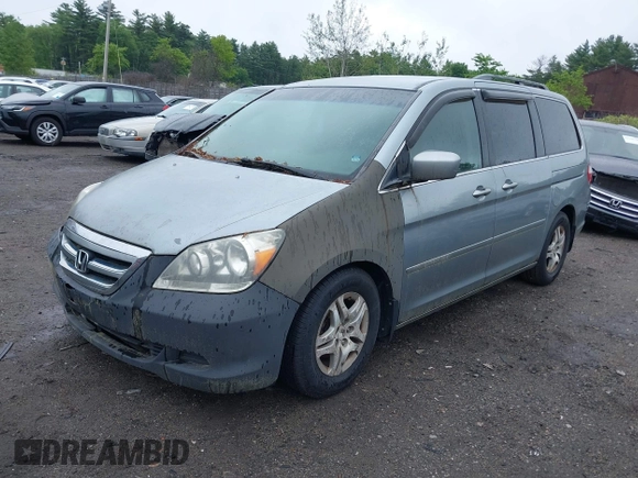 2006 Honda Odyssey EX with VIN 5FNRL38446B080677, listed as a IAAI auction lot 42458026 with 263,126 mi miles and . Bid and sale history available at DreamBid. Image 2.