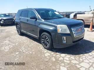 2013 GMC Terrain SLE with VIN 2GKALMEK0D6247436, listed as a IAAI auction lot 41975284 with 128,445 mi miles. Bid and sale history available at carsss.com. Image 1.