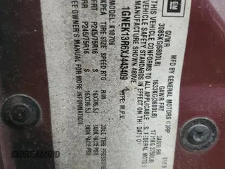 1999 Chevrolet Tahoe Z71 z VIN 1GNEK13R6XJ443409, wystawiony jako Copart lot #53613625 z przebiegiem 188 790 mil mil oraz Szkoda całkowita • Salvage title. Historia ofert i sprzedaży dostępna na DreamBid. Obrazek 13.