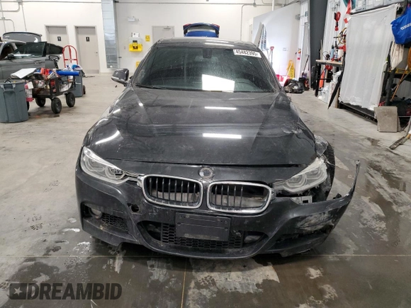 2017 BMW 3 Series 340i xDrive with VIN WBA8B7C30HA189991, listed as a Copart auction lot 45482395 with 143,720 mi miles and Salvage Title. Bid and sale history available at carsss.com. Image 5.