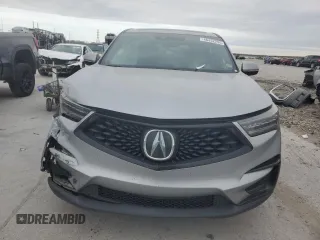2019 Acura RDX w/A-Spec Pkg with VIN 5J8TC1H6XKL015501, listed as a Copart auction lot 46452295 with 62,276 mi miles and Salvage title. Bid and sale history available at DreamBid. Image 5.