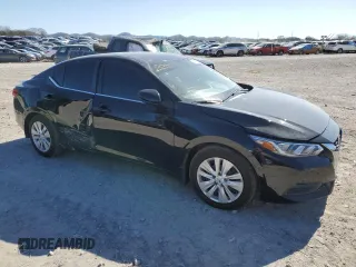 2023 Nissan Sentra S with VIN 3N1AB8BV2PY287687, listed as a Copart auction lot 50057175 with 28,014 mi miles and Salvage Title. Bid and sale history available at DreamBid. Image 4.