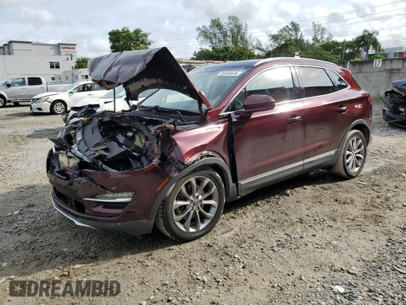 2017 Lincoln MKC Select with VIN 5LMCJ2C98HUL32796, listed as a Copart auction lot 44424905 with 99,321 mi miles and Salvage title. Bid and sale history available at DreamBid. Image 1.