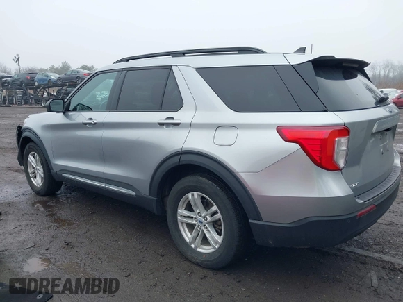 2023 Ford Explorer XLT with VIN 1FMSK8DH4PGA98237, listed as a IAAI auction lot 41950465 with 25,493 mi miles. Bid and sale history available at carsss.com. Image 14.