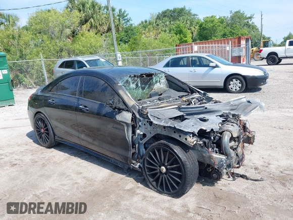 2015 Mercedes-Benz CLA 45 AMG with VIN WDDSJ5CB8FN214882, listed as a IAAI auction lot 42076375 with Not provided miles and . Bid and sale history available at DreamBid. Image 1.