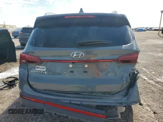 2021 Hyundai Santa Fe SEL with VIN 5NMS64AJ6MH314506, listed as a Copart auction lot 89408985 with 52,219 mi miles and Clean Title. Bid and sale history available at carsss.com. Image 6.