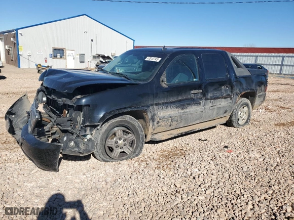 2007 Chevrolet Avalanche LTZ with VIN 3GNFK12317G263676, listed as a Copart auction lot 47012745 with 207,640 mi miles and Clean Title. Bid and sale history available at carsss.com. Image 1.