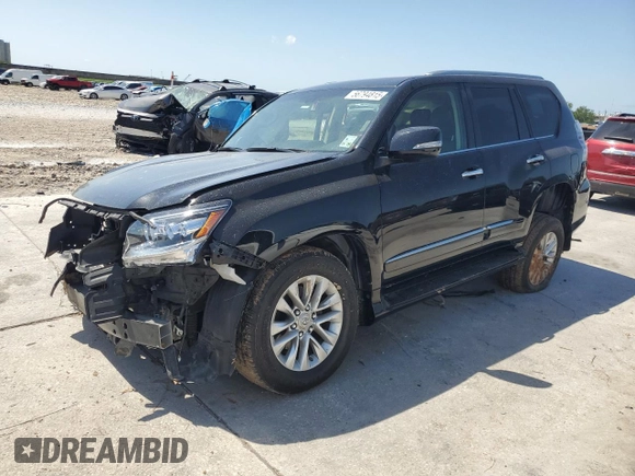 2015 Lexus GX 460 with VIN JTJBM7FX5F5102607, listed as a Copart auction lot 56794815 with 124,551 mi miles and Salvage title. Bid and sale history available at DreamBid. Image 1.