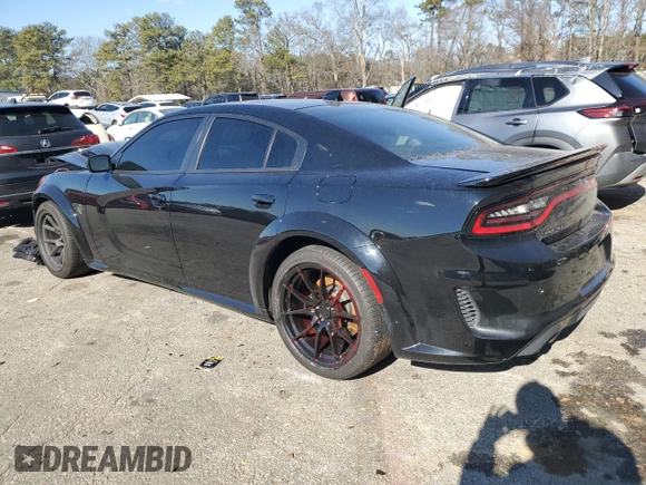 2023 Dodge Charger SRT Hellcat Widebody Jailbreak with VIN 2C3CDXL97PH514569, listed as a Copart auction lot 42081475 with 35,968 mi miles and Salvage Title. Bid and sale history available at carsss.com. Image 2.