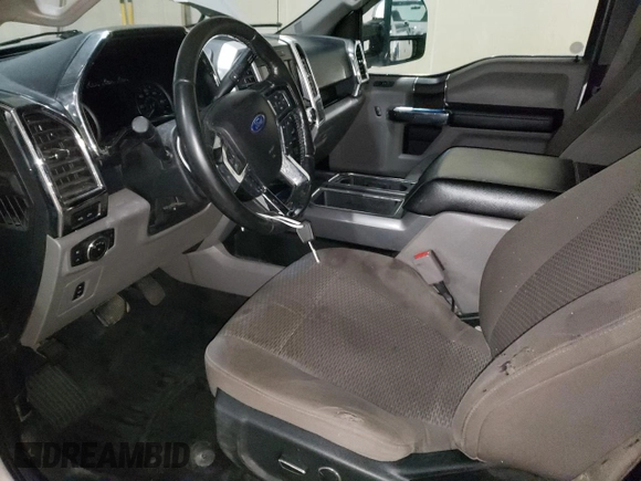 2017 Ford F-150 XL with VIN 1FTEW1EG8HKD36107, listed as a Copart auction lot 46004555 with 129,387 mi miles and Clean Title. Bid and sale history available at carsss.com. Image 7.