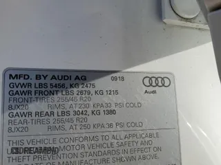 2018 Audi Q5 Prestige with VIN WA1CNAFY8J2245842, listed as a Copart auction lot 39746093 with 53,780 mi miles. Bid and sale history available at carsss.com. Image 13.