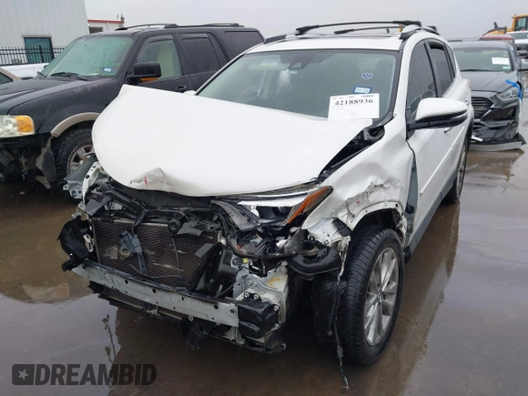 2016 Toyota RAV4 Limited with VIN JTMYFREV6GJ061593, listed as a IAAI auction lot 42188936 with 180,361 mi miles and . Bid and sale history available at DreamBid. Image 18.